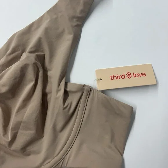NEW Third Love Classic Unlined Bra Women’s Size 44B Taupe ThirdLove - Picture 3 of 9
